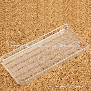 Ultra-thin Transparent Plastic Case for iPhone 5C, OEM Orders Welcomed